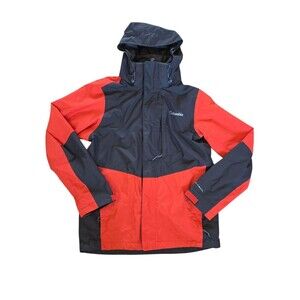 Mens Columbia Orange and Black  Size Small Windbreaker